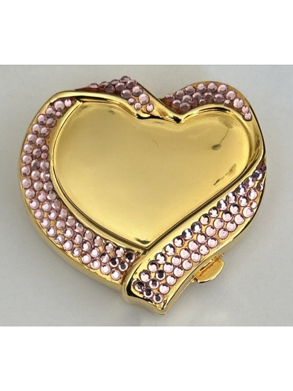 VTG Estee Lauder Breast Cancer Awareness Pink Crystal Lucidity Powder Compact